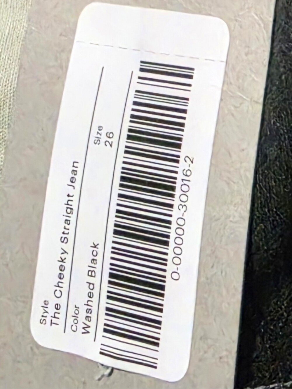 Everlane The Cheeky Straight Ankle Washed Black Women's Jeans Size 26 NWT $98 - Picture 4 of 11